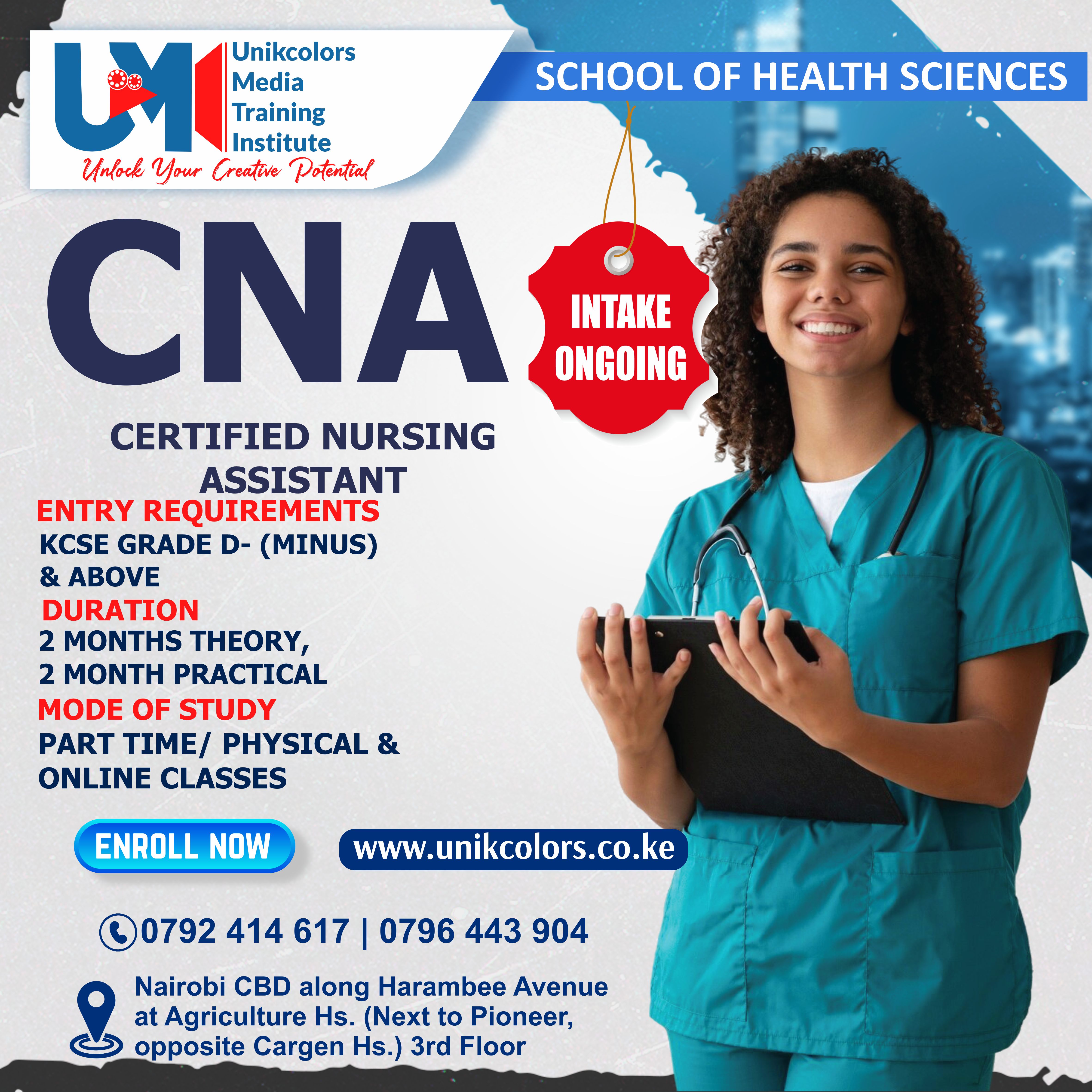 CERTIFIED NURSING ASSISTANT - CARE GIVER COURSE